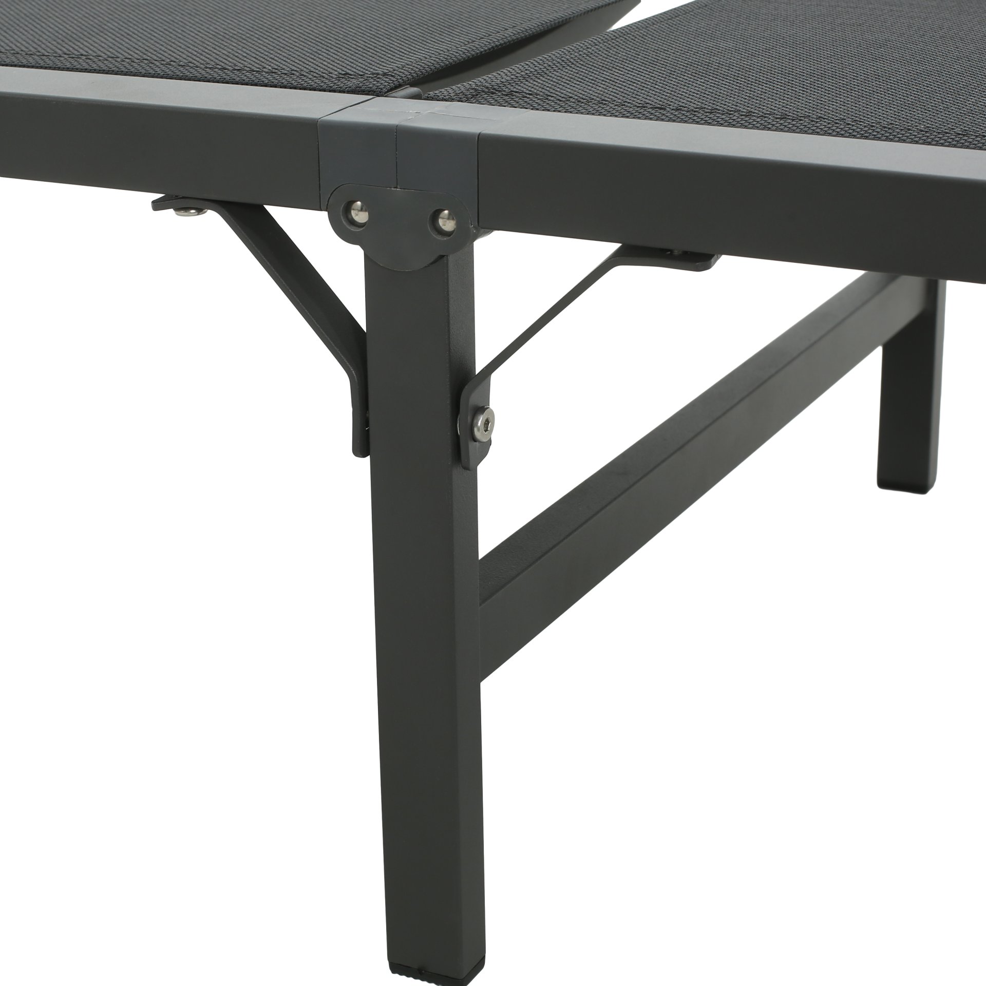 Westport - Outdoor Folding Lounge (Set of 2) - Black - Image 13