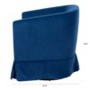27.36" Wide Swivel Chair - Blue - Image 15