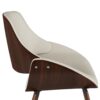 Malden - Bentwood Dining Chair With Wood Back - Cream - Image 5