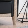 1 Seater Sofa For Living Room - Black - Image 7