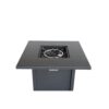 Durable Construction Outdoor Fire Pit Table With Lid - Gray - Image 5