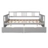 Full Size DayBed With 2 Drawers - Gray - Image 3