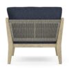 Cayman - Outdoor Conversation Chair - Slate Gray - Image 5
