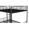 Full Over Full Metal Bunk Bed With Trundle - Black - Image 12