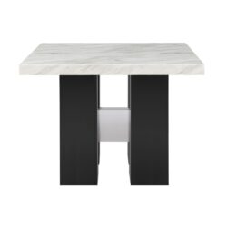 Mikha - Bar Table And Bar Stools - White