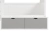 Twin Size Daybed With Storage Shelves And Lockers, Multi Functional Bed With Study Desk And Matching Stool - White - Image 10