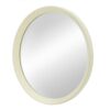 Transitional Decor Style Mango Wood Wall Mirror Wall Decor With Frame Of Solid Mango Wood For Bathroom, Entryway Console Lean Against Wall - Cream - Image 2