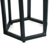 Modern Industrial End Table (Set of 3) - Black / Natural - Image 10