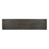 Modern Outdoor Aluminum Dining Bench With Steel Frame - Gray / Black - Image 7