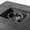 34" Propane Gas Fire Pit Table, 50000 Btu Rectangular Steel Fire Pit For Outside Patio Deck Garden Courtyard - Black - Image 8