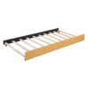 Upholstered Daybed With Trundle Twin Size Sofa Bed Frame No Box Spring Needed, Linen - Yellow - Image 10
