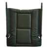 Camping Lounge Chair With Detachable Footrest, Portable Folding Reclining Camping Chair With Adjustable Backrest For Indoor And Outdoor Camping Beach Hiking Fishing - Green / Black - Image 9