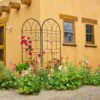4 Pack Metal Garden Trellis Rustproof Trellis For Climbing Plants Outdoor Flower Support - Black - Image 11