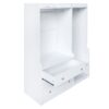 Open Wardrobe Storage For Bedroom - White - Image 7