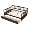 Full Size DayBed With 2 Drawers - Espresso - Image 5