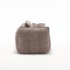 Soft Beanbag Chair With High Resilience Foam Core For Two People - Brown - Image 20