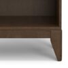 Harper - 5 Shelf Bookcase - Walnut Brown - Image 5