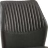 Dining Chairs Living Room Chair Modern Kitchen Armless Side Chair With Metal Legs (Set of 4) - Dark Gray - Image 13
