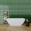 Freestanding Solid Surface Bathtub, Luxury Engineered Stone Resin Freestanding Soaking Bathtub With Overflow And Pop-Up Drain Cupc Certified, 22S04-67 - Matte White - Image 7