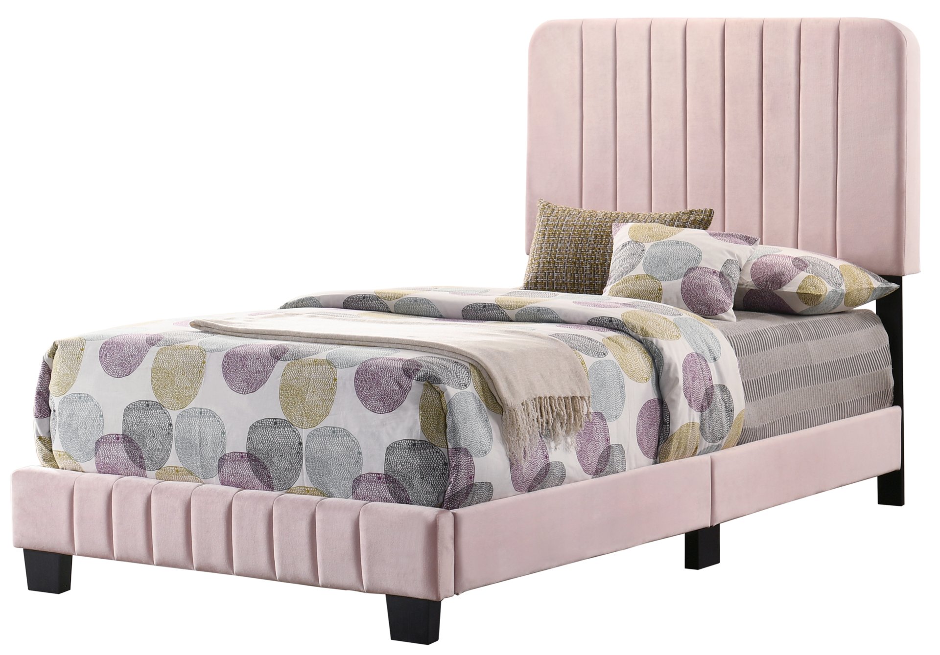 Lodi - Twin Bed - Pink - Image 3