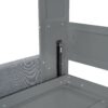 Full Size Murphy Wall Bed With Cushion - Gray - Image 8