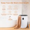 Extra Large Towel Warmers, Luxury Bucket Towel Warmers, Large Towel Warmers For The Bathroom - White - Image 6