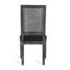 French Country Inspired Dining Chair Set With Cane Backrest - Distressed Light Brown - Image 11