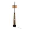 Robyn - Salon Mid-Century Modern Floor Lamp - Natural / Black - Image 5