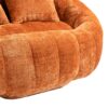 Durable Comfort High Back Bean Bag Sofa Lounger For Adults And Kids, Indoor & Outdoor - Orange - Image 26