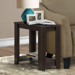 Accent Table, Side Transitional - Espresso
