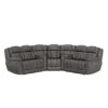 Siena - Power Reclining Sectional - Gray - Image 8
