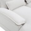 Modern U-Shaped Sectional Sofa With Waist Pillows, 6 Seat Upholstered Symmetrical Sofa Furniture, Sleeper Sofa Couch With Chaise Lounge - White - Image 10