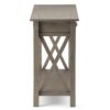 Kitchener - Console Sofa Table - Farmhouse Gray - Image 2