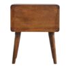 Curved Nightstand - Chestnut - Image 7