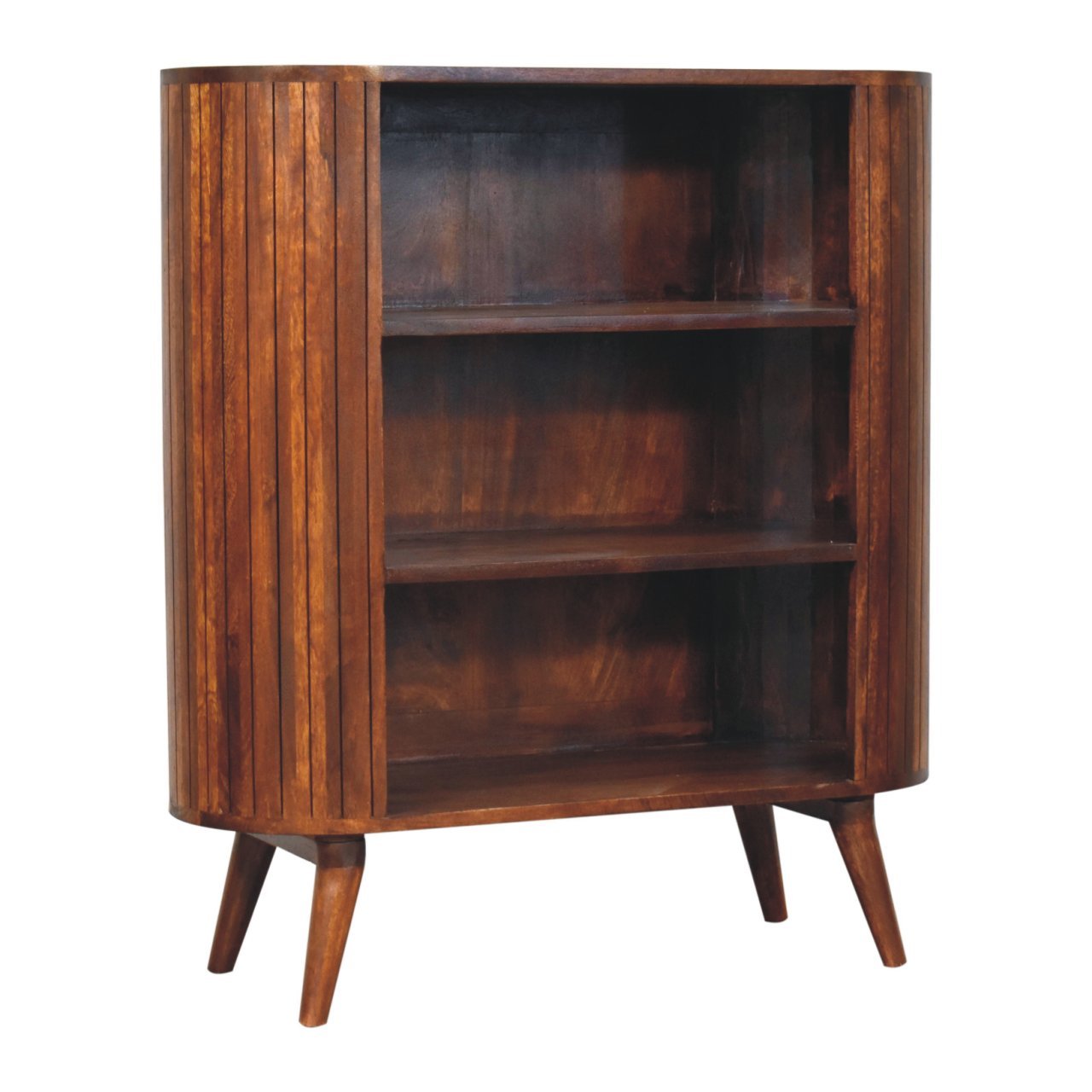 Cortez - Open Cabinet - Brown - Image 3