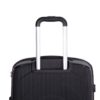 Expandable Hardshell Suitcase Double Spinner Wheels Pp Luggage Sets Lightweight Durable Suitcase With Tsa Lock, 3 Piece Set (20/24/28) - Black - Image 8