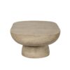 Oval Coffee Table - Cream - Image 4