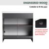 Modern Bathroom Vanity With Resin Sink & Soft Close Cabinet Doors, Durable - White - Image 10