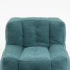 Fluffy Bean Bag Chair, Comfortable Bean Bag For Adults And Children, Super Soft Lazy Sofa Chair With Memory Foam And Ottoman, Indoor Modern Focus Bean Bag Chair For Living Room, Bedroom, Apartment - Green - Image 25