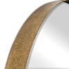 Round Mirror, Circle Mirror With Iron Frame For Living Room Bedroom Vanity Entryway, Hallway - Gold - Image 7
