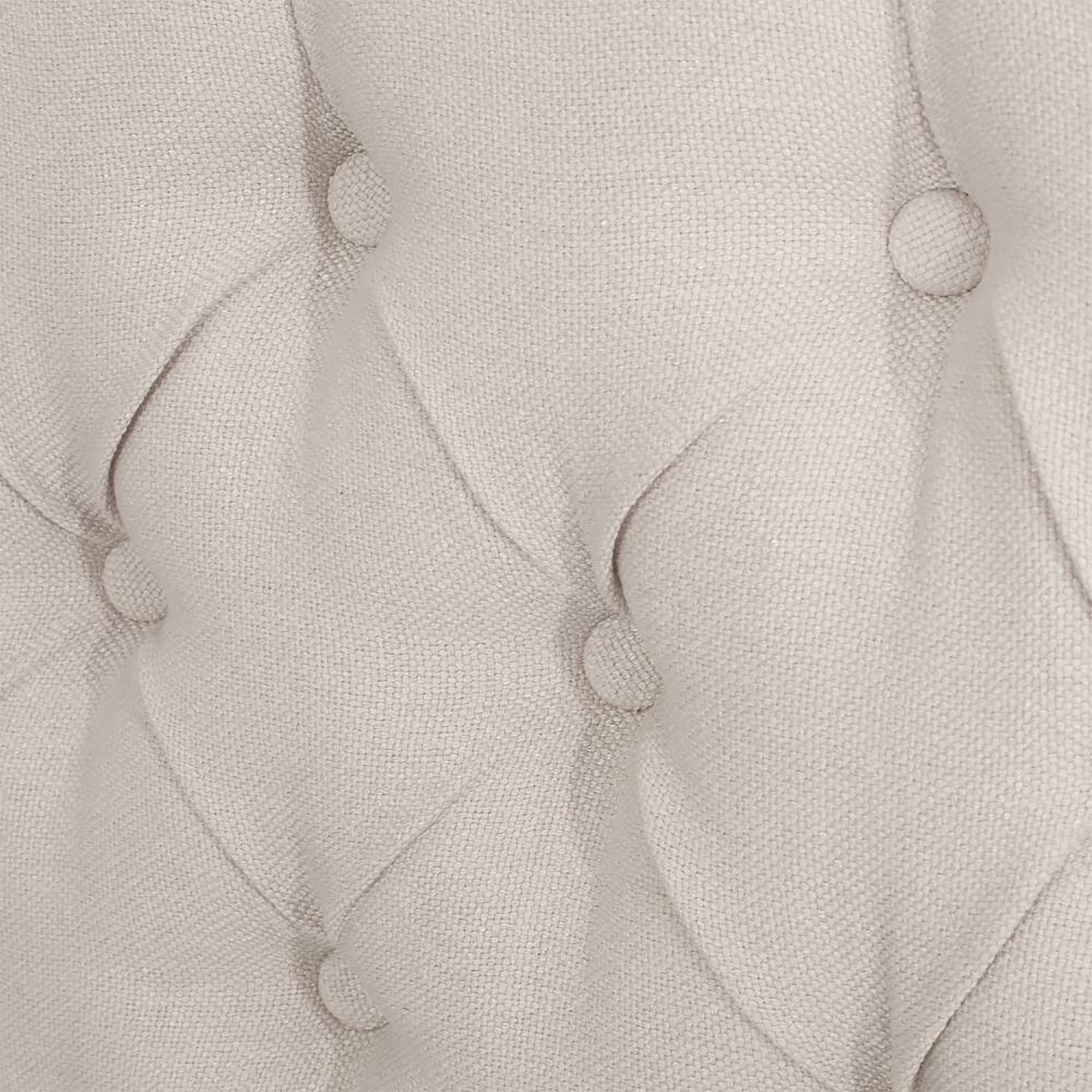 Cumulus - Fully Upholstered Fabric Queen Bed Set - Ivory - Image 5