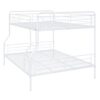 Full Long Over Queen Bunk Bed - White - Image 4