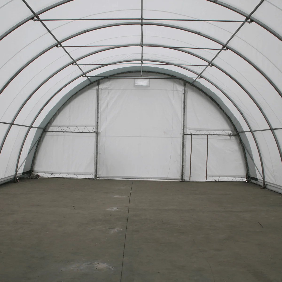 Single Truss Arch Storage PE - White / Green - Image 5