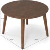 Paloma - Dining Table - Walnut - Image 10