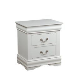 Louis Philippe - Nightstand - White