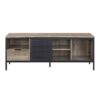 Nantan - TV Stand - Rustic Oak / Black - Image 12