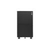 2 Drawer File Cabinet With Lock, Steel Mobile Filing Cabinet On Anti - Tilt Wheels, Rolling Locking Office Cabinets Under Desk For Legal / Letter Size - Black - Image 4