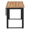 Computer Desk, Home Office, Standing, Adjustable, Laptop, Contemporary & Modern - Brown - Image 4