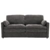 Cozy Upholstered Loveseat Sofa Oversized Comfy Comfy Cloud Sofa Double Cushion Loveseat Sofa Plush Cushion Sofa Couch For Living Room - Gray - Image 11