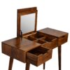 Foldable Mirror Table - Chestnut - Image 4
